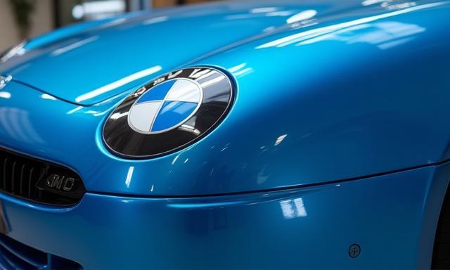 BMW nach der Reinigung